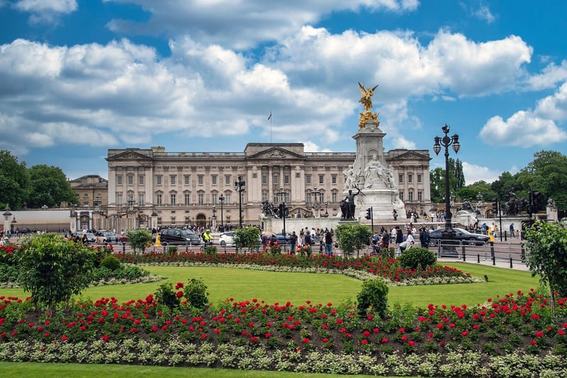Buckingham Palace in London