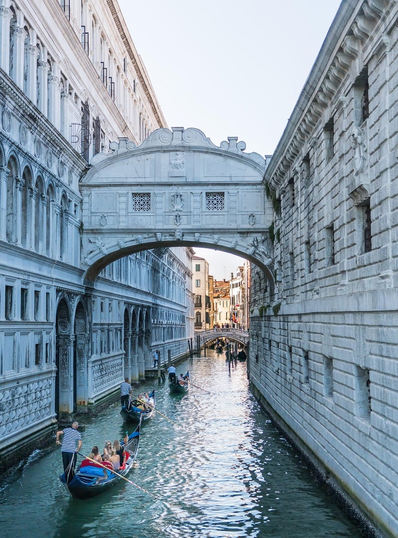 Venice Gondolas in Italy